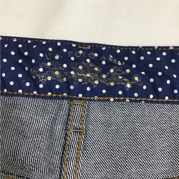 U.S. Polo Assn. Dark Wash Flare Leg Jeans Size 12 - Picture 5 of 14